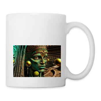 god by daniel costa 5 - Mug - white - Right