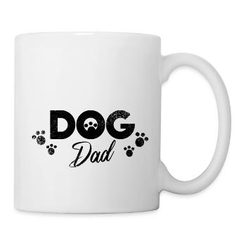 Dog Dad - Fun design of dog lover dad - Mug - white - Right