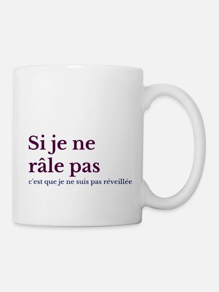 adorable râleuse chiante cadeau drôle femme chiant - Mug blanc - blanc