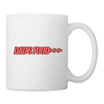 Dad's food>>> - Mug - white - Right