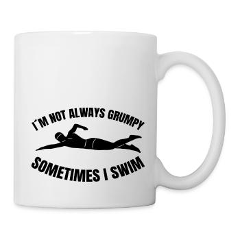 Club de natation Femme Nageuse Nageuse Nageuse - Mug blanc - blanc - Droite