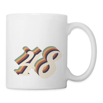 48th anniversary vintage - Mug - white - Right