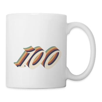 100th anniversary vintage - Mug - white - Right
