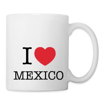 I Love mexico | I Love MX | I Heart mexico - Mug - white - Right