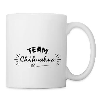 Team chihuahua, idée cadeau pour amis des chiens - Mug blanc - blanc - Droite