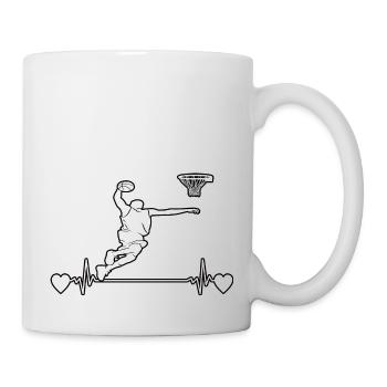 Basket-ball Équipe de basket-ball Joueurs de basket-ball - Mug blanc - blanc - Droite