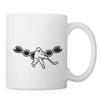 Ice hockey players Ice hockey team Hockey fan Ice hockey - Mug - white - Right