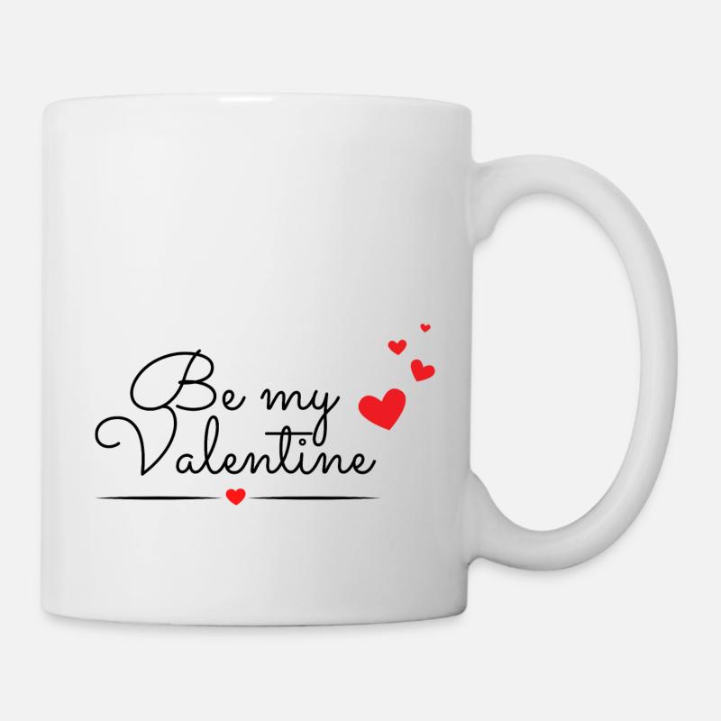 Be My Valentine - Mug - white