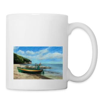 Fishing : The Adventure of the Open Sea - Mug blanc - blanc - Droite