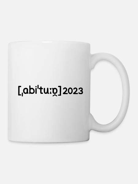 Abitur 2023 - Tasse - Weiß