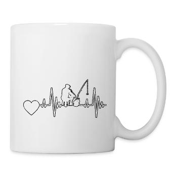 Fish hooks Fishing Fishing Fishing Fishing - Mug - white - Right