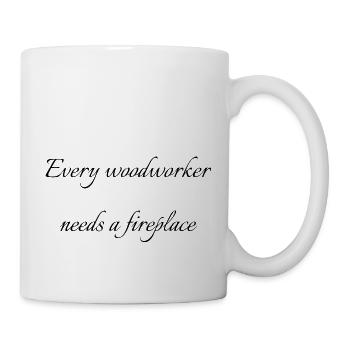 union carpenter forestry union carpenter tshirts - Tasse - Weiß - Rechts