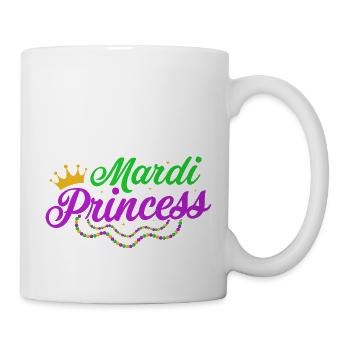 Mardi Princess Parade BeadsParty - Mug - white - Right