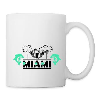 Miami - Tasse - Weiß - Rechts