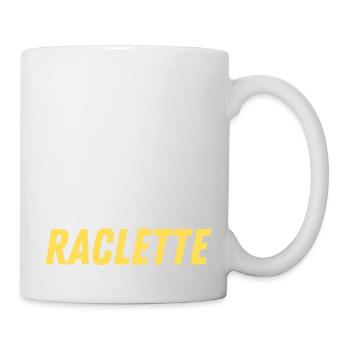 team raclette - Mug blanc - blanc - Droite