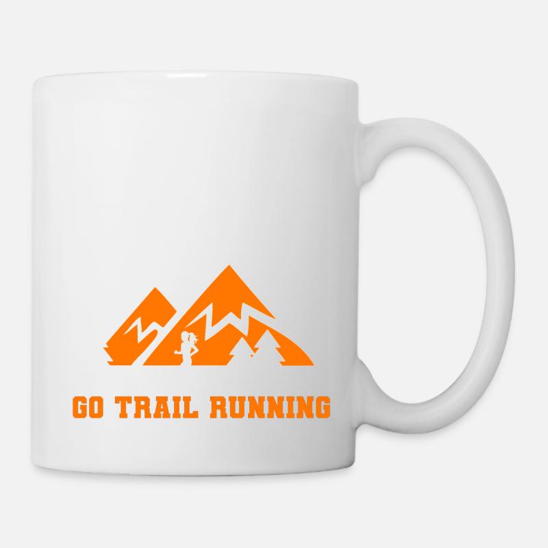 Trail Runner Running Joggen Jogger I Geschenk - Tasse - Weiß