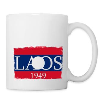 Laos Lao Laotians Fierté Flag County I Cadeau - Mug blanc - blanc - Droite