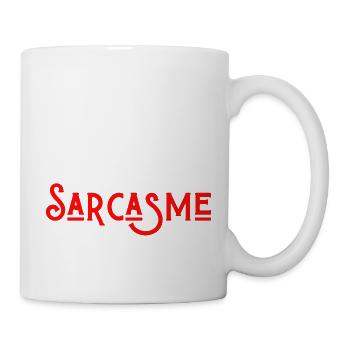 Je suis diplômée en sarcasme - Mug blanc - blanc - Droite