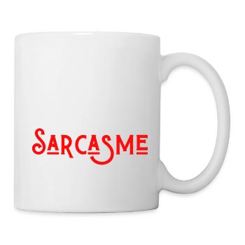 Je suis diplômé en sarcasme - Mug blanc - blanc - Droite