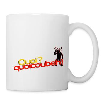 Quoicoubeh ! - Mug blanc - blanc - Droite