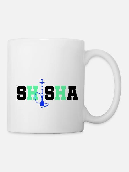 Shisha - Tasse - Weiß