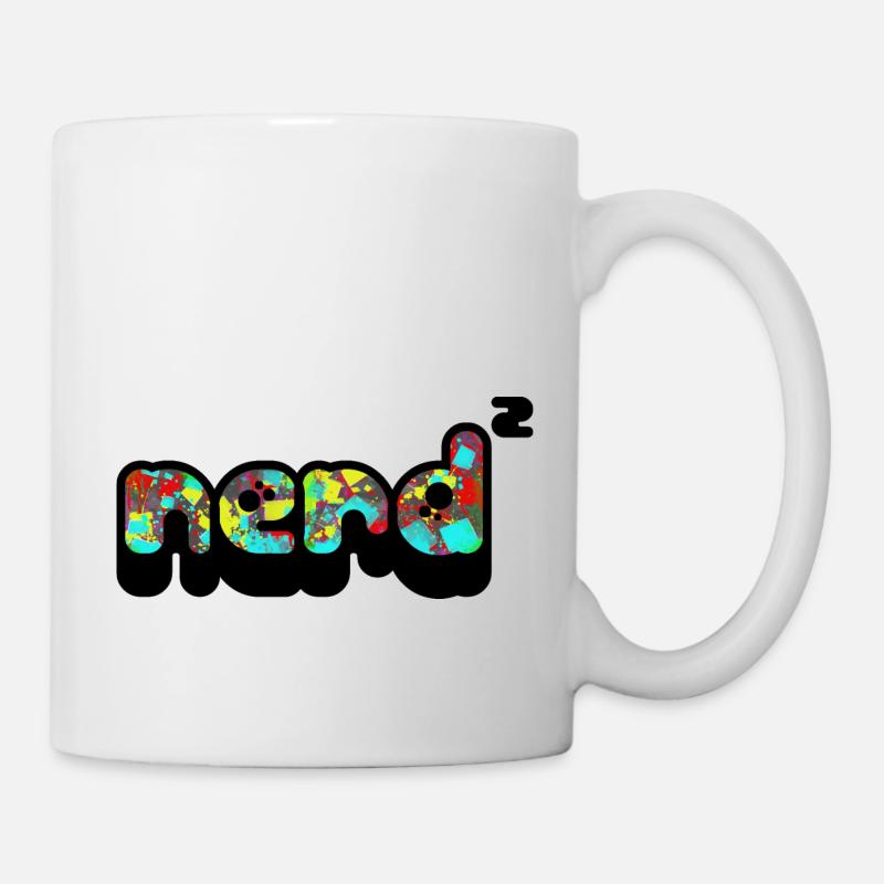 Nerd - Mug blanc - blanc