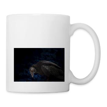 Der schreckliche Geier mit dem roten Auge - Tasse - Weiß - Rechts