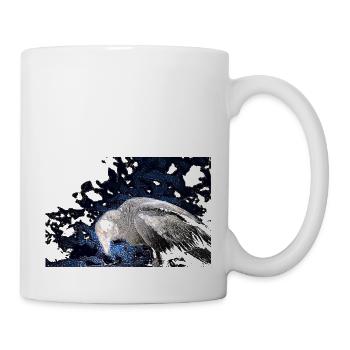 Der schreckliche Geier mit dem roten Auge - Tasse - Weiß - Rechts