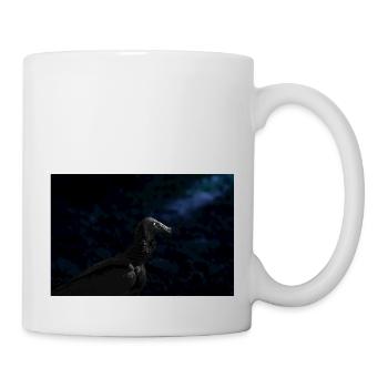 Geier - Tasse - Weiß - Rechts