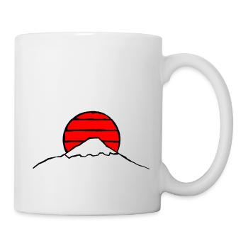 Fuji HiNoMaru - Tasse - Weiß - Rechts