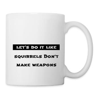 gift awesome peace bday global peace love anti war - Mug - white - Right