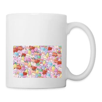 cute pattern - Mug - white - Right