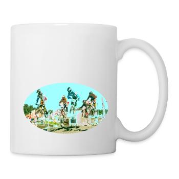 BMX - Tasse - Weiß - Rechts