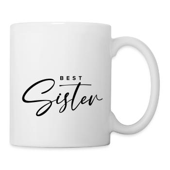 Best sister - Mug - white - Right