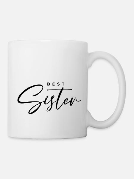 Best sister - Mug - white