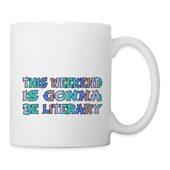 Idée cadeau Livre Fan Cadeau Livre Amoureux Fun Cat - Mug blanc - blanc - Droite