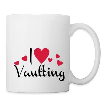 voltigieren - Tasse - Weiß - Rechts