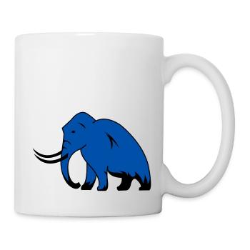 mammut - Tasse - Weiß - Rechts