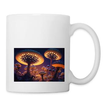 Mushroom city - Mug - white - Right