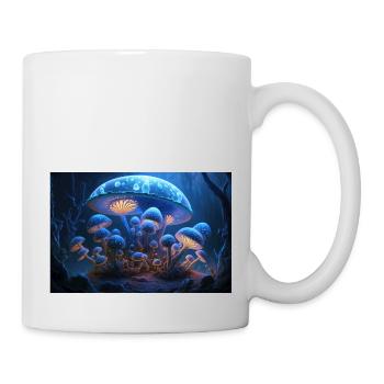 Mushroom city - Mug - white - Right