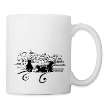 Chats - Mug blanc - blanc - Droite