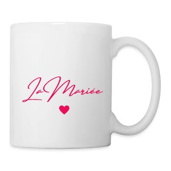 La mariée - Mug blanc - blanc - Droite