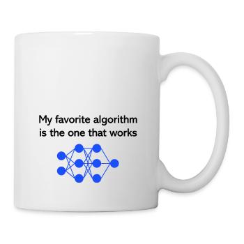 Favorite algorithm - Tasse - Weiß - Rechts
