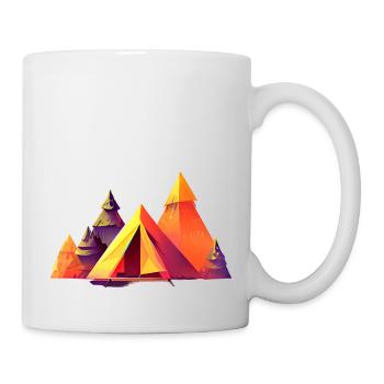 Camping Caravane Camp Tentes Cadeaux Camping-car - Mug blanc - blanc - Droite