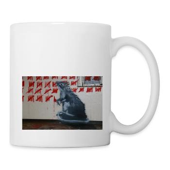 rat art - Mug - white - Right