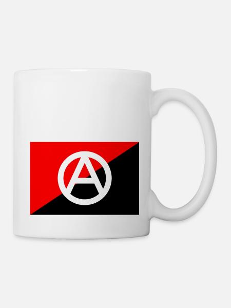 Anarchie - Mug blanc - blanc
