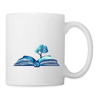 Lecteurs de livres Amateurs de livres Lecture Livres Cadeau - Mug blanc - blanc - Droite