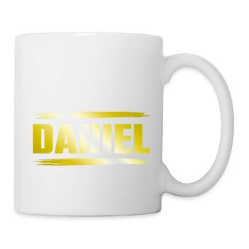 Daniel - Tasse - Weiß - Rechts