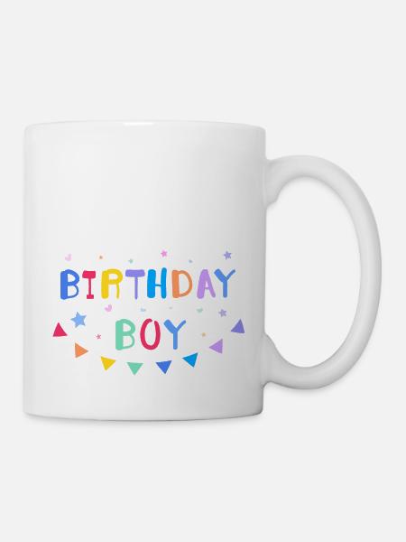 GEBURTSTAGSKIND TIPPFEHLER - Tasse - Weiß