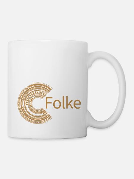 Für Folke - Tasse - Weiß